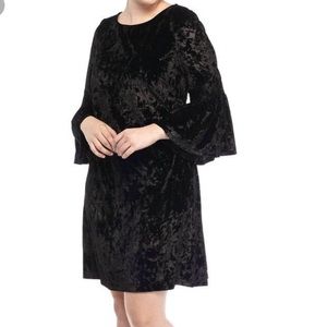 Gabby skye crushed velvet swing dress size 24